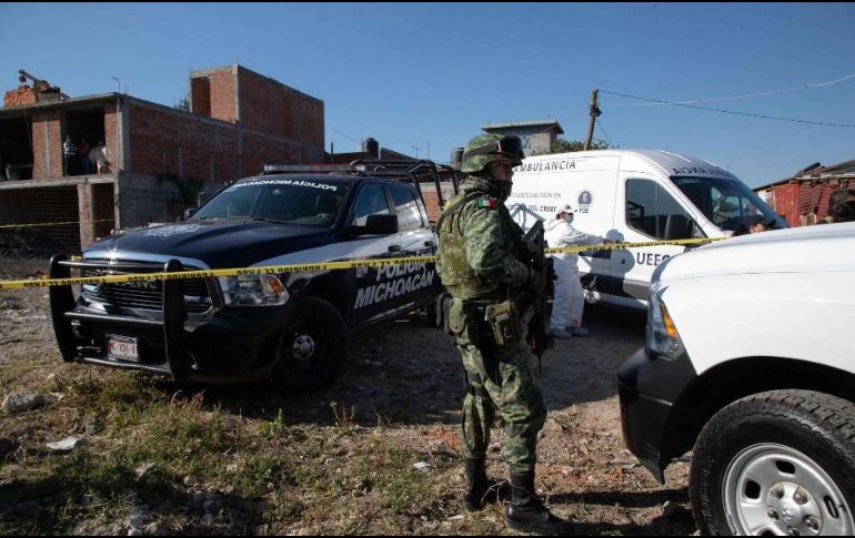 Las imágenes que circulan en rede sociales, dan cuenta de la dantesca escena que dejó el estallido de esa mina en esa zona de la Tierra Caliente. EFE/ ARCHIVO.