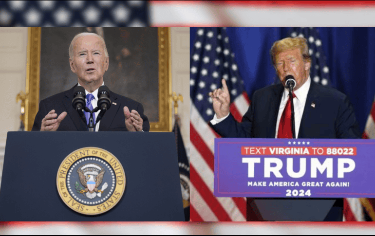 Biden y Trump iguen dominando sus partidos a pesar de que ambos enfrentan cuestionamientos sobre su edad. EFE