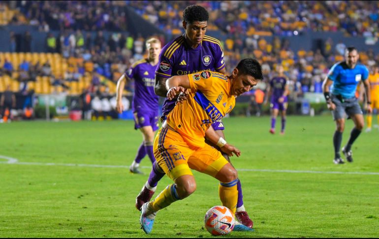 Tigres y Orlando City se enfrentaron en el partido de Ida de los Octavos de Final de la Concacaf Champions Cup. IMAGO7.