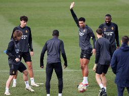 El Real Madrid no ha sido eliminado en octavos de final bajo el mando de Carlo Ancelotti. EFE/S. Pérez