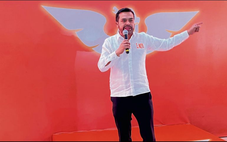 El aspirante estuvo el día de ayer en Tabasco. EL UNIVERSAL