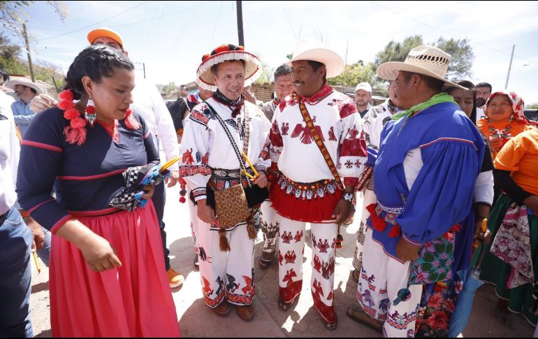 Para Tuxpan de Bolaños, Pablo Lemus fijó como compromiso gestionar de manera coordinada con las diferentes instancias de gobierno sobre la restitución de tierras en el ejido de Huajimic. CORTESÍA.