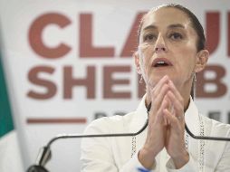 Claudia Sheinbaum, candidata de Morena. ESPECIAL