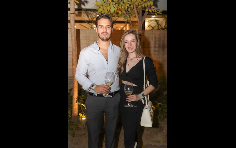 Ricardo Cordero y Azul Sánchez. GENTE BIEN JALISCO/ Christian Pérez