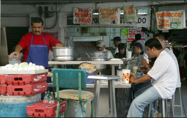 La gastronomía tapatía es reconocida en todo el mundo. EL INFORMADOR/ ARCHIVO