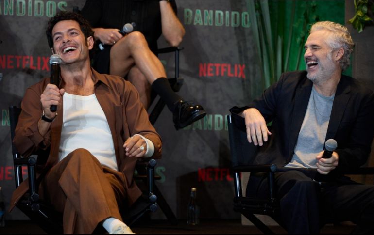 Alfonso y Juan Pablo, interpretan a “Miguel” y “Wilson” en la serie 