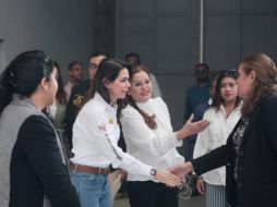 La candidata a la gubernatura recordó que su primera iniciativa presentada en la Cámara de Diputados fue para respetar a la Universidad de Guadalajara. CORTESÍA.