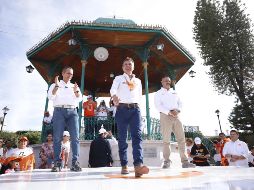 El día de ayer el candidato a la gubernatura de Jalisco visitó los municipios de Huejúcar y Colotlán. ESPECIAL