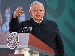 El Presidente Andrés Manuel López Obrador hace llamado a la ciudadanía que se manifestará este 8M. EFE/ I. Villamueva