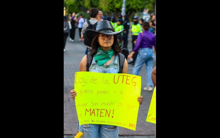 Miles de mujeres se reunieron en diferentes puntos de la ciudad de Guadalajara  como parte de las manifestaciones del Día Internacional de la Mujer, celebrado el 8 de marzo. EL INFORMADOR / A. Navarro