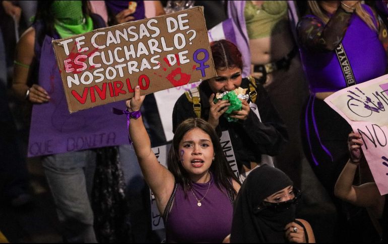 Cada día se producen 39 violaciones sexuales a mujeres en México, según señaló un informe de la organización Mexicanos Contra la Corrupción y la Impunidad. EL INFORMADOR/ A. Navarro.