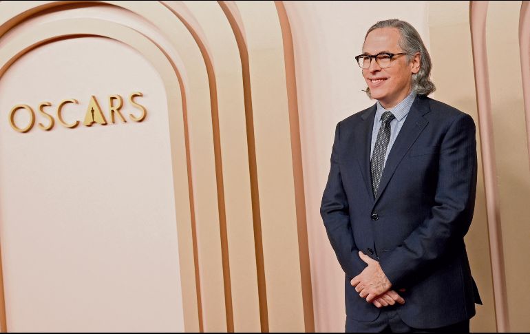 El fotógrafo asiste al almuerzo de nominados a los Oscar, en el Beverly Hilton, el 12 de febrero de 2024. AFP