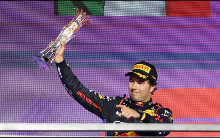 A pesar de recibir una penalización de cinco segundos, Checo afirmó que no le afectó significativamente. EFE / A. Haider