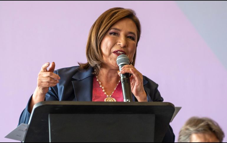 Xóchitl Gálvez aseguró que no es viable un encuentro con los familiares de las víctimas de esa tragedia, pues es claro que no se debe politizar el tema. EFE/ M. Sierra.