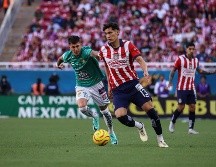 Jesús Orozco Chiquete y Víctor Guzmán, jugadores que no podrán alinear el próximo sábado contra el América. EL INFORMADOR/ H. Figueroa.