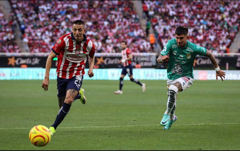 El cuadro rojiblanco no pudo hacerle daño a un conjunto esmeralda. EL INFORMADOR/ H. Figueroa.