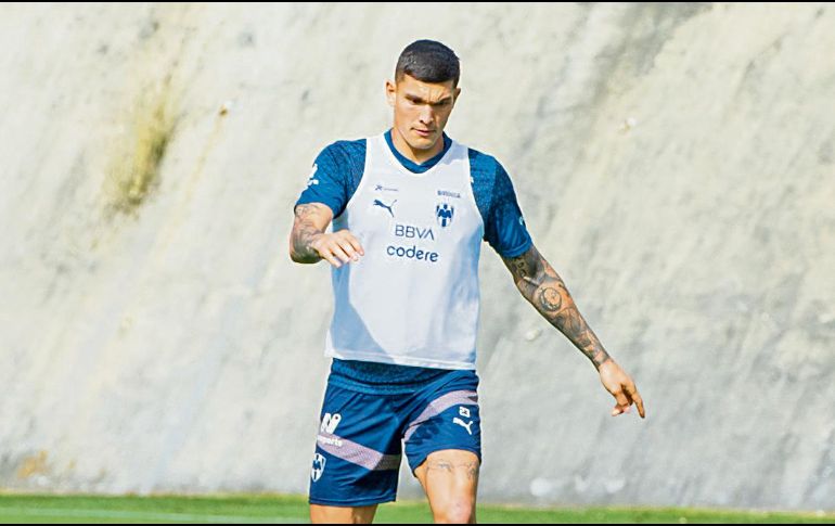 Brandon Vázquez busca aumentar su cuota goleadora ante Mazatlán. CORTESÍA/Rayados FC