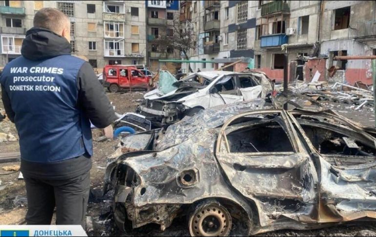 Según la investigación, el ataque se produjo en torno a las 03.00 hora local.  AFP / Oficina del Fiscal de la región de Donetsk