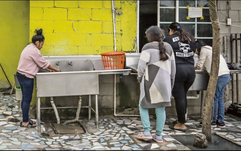 Distintos albergues para migrantes apoyan a las personas que llegan a Ciudad Juárez con la esperanza de llegar a Texas. EFE