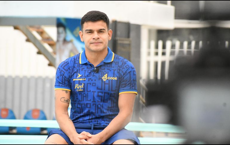 RODRIGO DIEGO. El campeón panamericano en Santiago 2023, en la modalidad sincronizada, recibió la notificación de su plaza olímpica. ESPECIAL