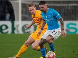 Barcelona se juega la vida ante el Napoli en una de las llaves más abiertas por el empate a un gol que se dio en Italia. AP/ G. Borgia.