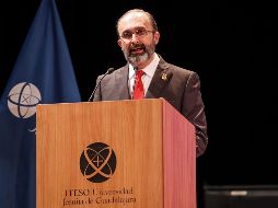 Por la mañana el fiscal de Jalisco, Luis Joaquín Méndez, aseguró en rueda de prensa que se mantiene un operativo exhaustivo para dar con la pronta localización del periodista. EL INFORMADOR/ H. Figueroa.