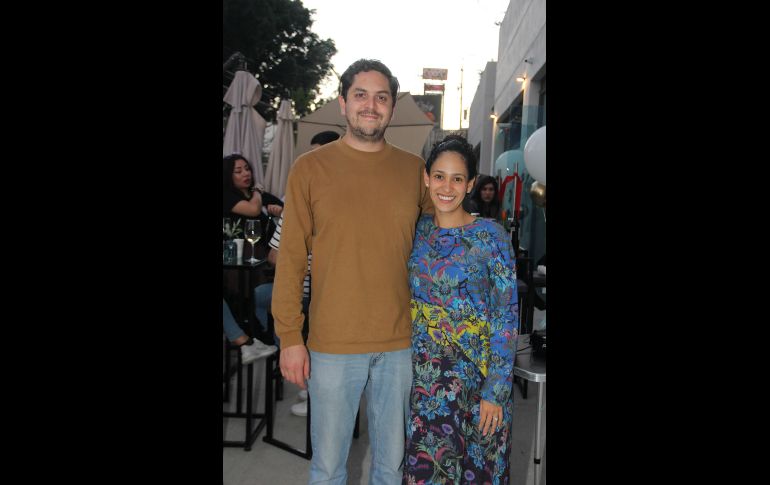 Álvaro Rocha y China Plaza. GENTE BIEN JALISCO/ Esmeralda Escamilla