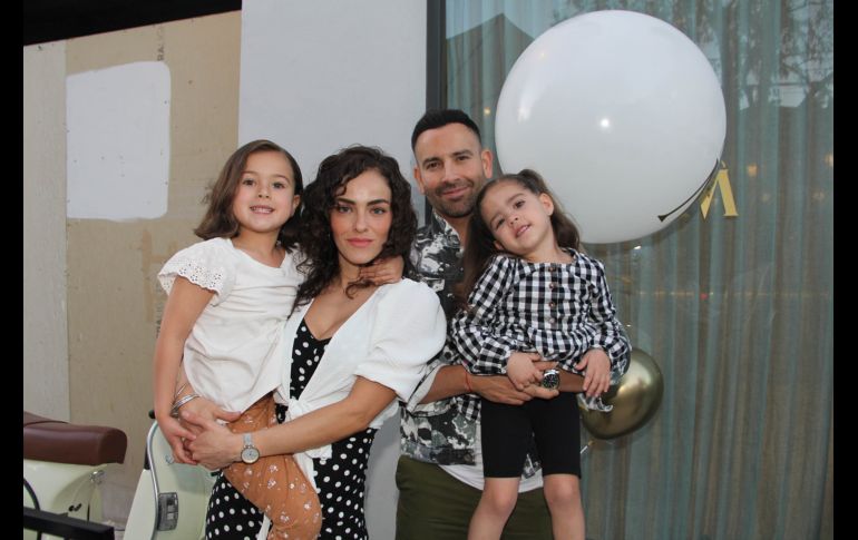 Andrea González, Germán, Emilia y María de Zulueta. GENTE BIEN JALISCO/ Esmeralda Escamilla