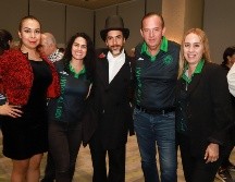 Lucía Vizcaíno, Semiramis Hernández, Rodrigo Orellana, Jorge Alcalá y Mónica Arreola. GENTE BIEN JALISCO/ Tony Martínez