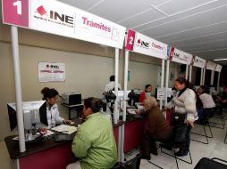 El trámite de reimpresión no requiere la presentación de documentos y puede ser solicitado únicamente en los módulos del INE. NTX/ ARCHIVO.