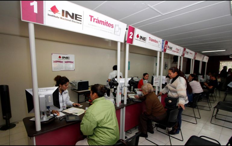 El trámite de reimpresión no requiere la presentación de documentos y puede ser solicitado únicamente en los módulos del INE. NTX/ ARCHIVO.