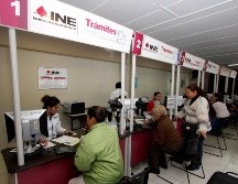 El trámite de reimpresión no requiere la presentación de documentos y puede ser solicitado únicamente en los módulos del INE. NTX/ ARCHIVO.