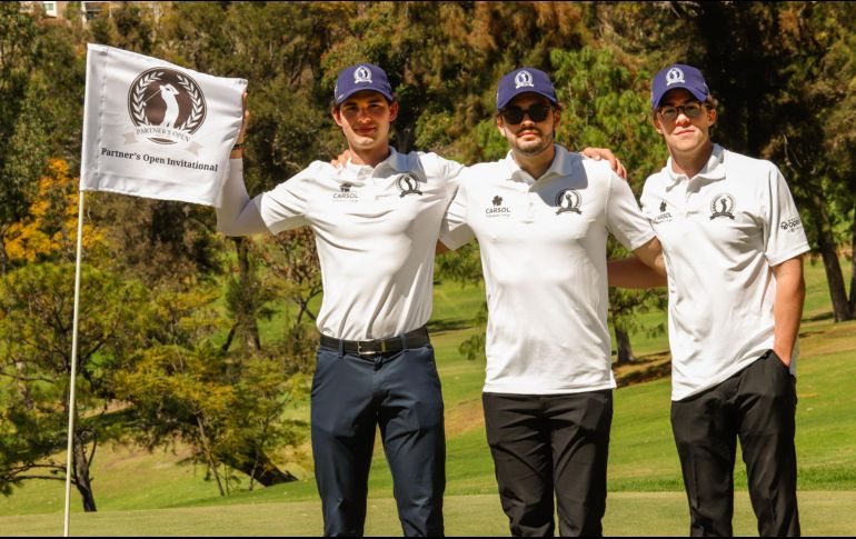 Pablo Díaz Del Castillo, Pablo Martínez Gallardo y Álvaro Lapuente. GENTE BIEN JALISCO/ Claudio Jimeno