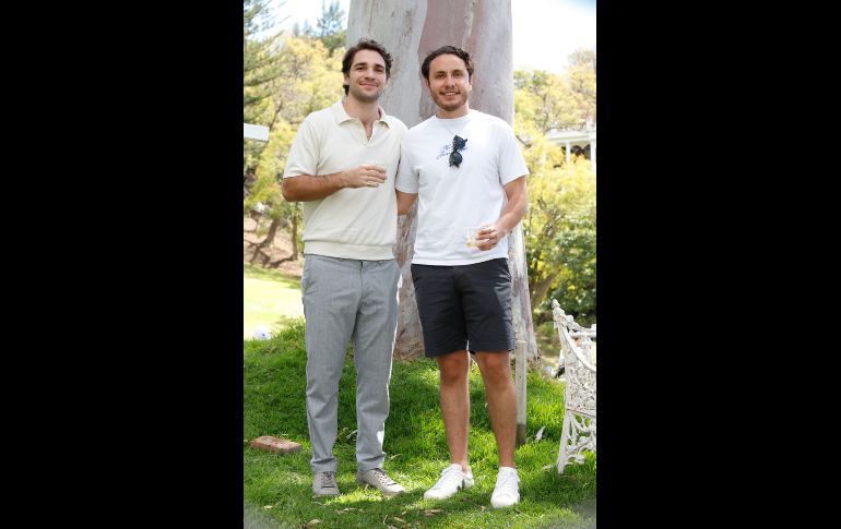 Mikel Wieland y Héctor Salguero. GENTE BIEN JALISCO/ Claudio Jimeno