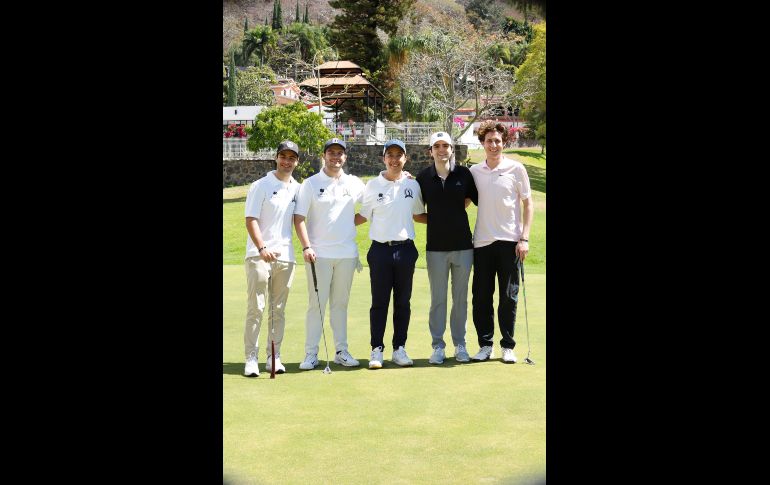 Rafael Sánchez, Fernando Sánchez, Saúl Medina, Álvaro Ibarra, Álvaro Camarena. GENTE BIEN JALISCO/ Claudio Jimeno