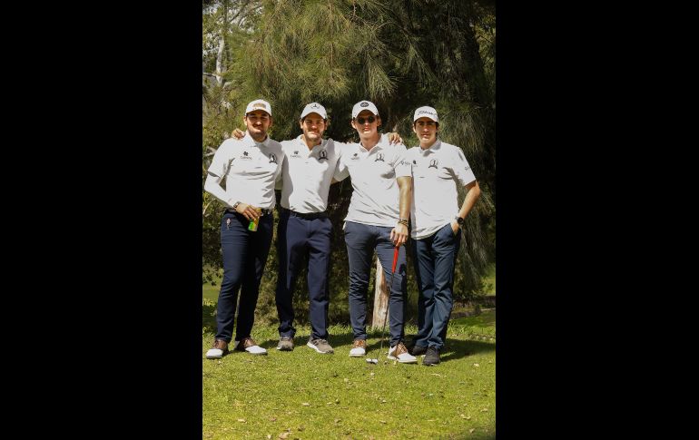 Lázaro García, Juan pablo Agnesi, Fernando López Coronado y  Rodrigo Limón . GENTE BIEN JALISCO/ Claudio Jimeno