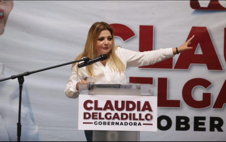 De cara al primer debate Claudia Delgadillo se dice lista, y asegura que presentará sus propuestas para clarificar cómo es que el Tren de la Transformación llegará a Jalisco. CORTESÍA.