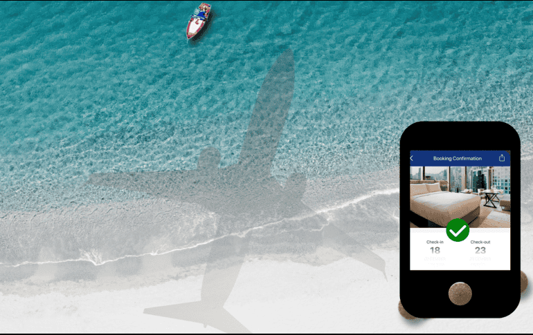 Profeco advierte sobre la importancia de verificar la legitimidad de estas aplicaciones para evitar ser víctima de fraudes o estafas. ESPECIAL/Canva/Booking
