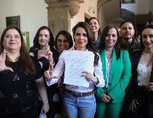Laura Haro insistió en retar a sus contrincantes en la elección, Pablo Lemus y Claudia Delgadillo, a que se sometan voluntariamente a dichas pruebas. EL INFORMADOR / A. Navarro