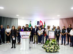 El presidente del PRI Jalisco, Antonio Padilla, manifestó esta tarde su molestia por la falta de protección a Humberto Amezcua Bautista, quien fue asesinado el viernes. EL INFORMADOR / A. Navarro