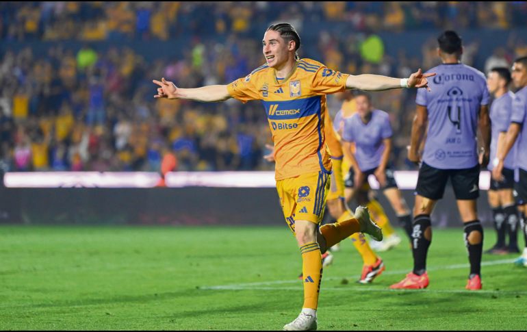 Marcelo Flores fue el autor de dos de los cinco goles de los felinos. IMAGO7/A. Jiménez