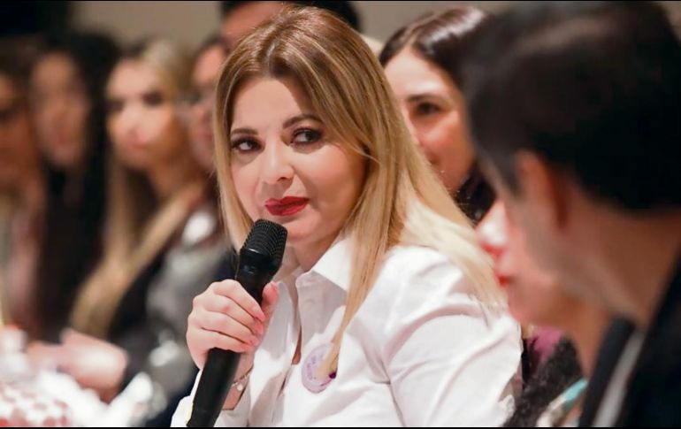 Claudia Delgadillo se encuentra preparada para debatir por primera vez contra los aspirantes a la gubernatura de Jalisco. ESPECIAL