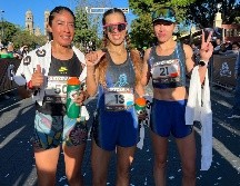 Iván Maya Estrada e Isabel Oropeza son las ganadoras del Medio Maratón de Zapopan. EL INFORMADOR / D. Reos
