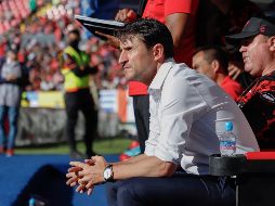 Beñat San José habló sobre el desempeño de su equipo luego de que los rojinegros del Atlas perdieron 2-1 frente al líder Monterrey. IMAGO7.