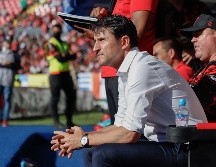 Beñat San José habló sobre el desempeño de su equipo luego de que los rojinegros del Atlas perdieron 2-1 frente al líder Monterrey. IMAGO7.