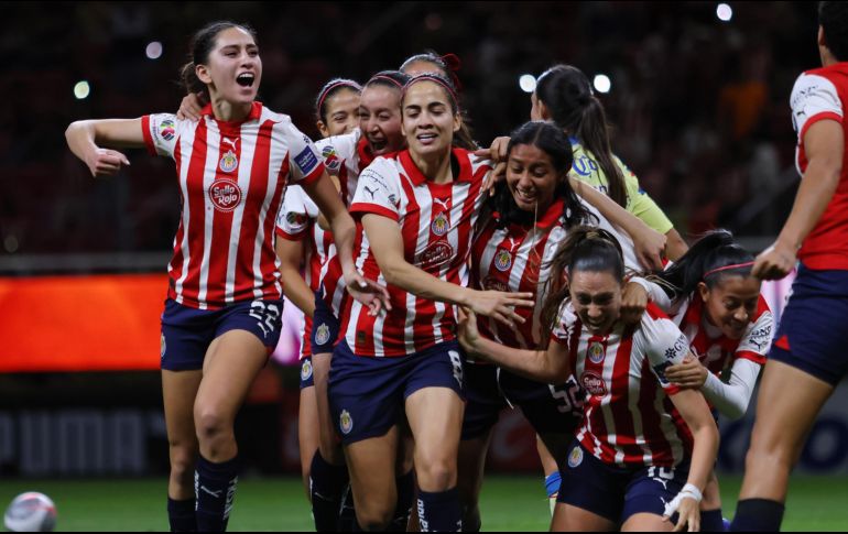 Las Chivas también lograron cerrar de buena manera la seguidilla de partidos entre el Guadalajara y las Águilas. IMAGO7.