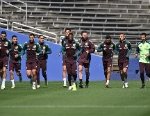 Fue este mismo lunes cuando los últimos seleccionados que faltaban por llegar lo hicieron y de inmediato se integraron a las labores. CORTESÍA/ Selección Mexicana.