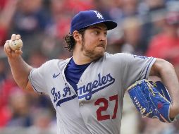 Trevor Bauer, ganador del Cy Young en el 2020, lanzará por los Diablos Rojos del México en contra de los Yankees. AP/ B. Anderson.
