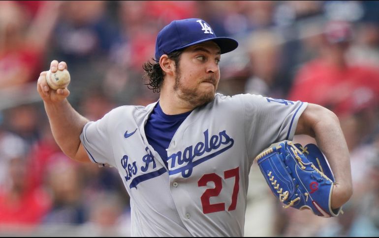 Trevor Bauer, ganador del Cy Young en el 2020, lanzará por los Diablos Rojos del México en contra de los Yankees. AP/ B. Anderson.