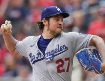 Trevor Bauer, ganador del Cy Young en el 2020, lanzará por los Diablos Rojos del México en contra de los Yankees. AP/ B. Anderson.